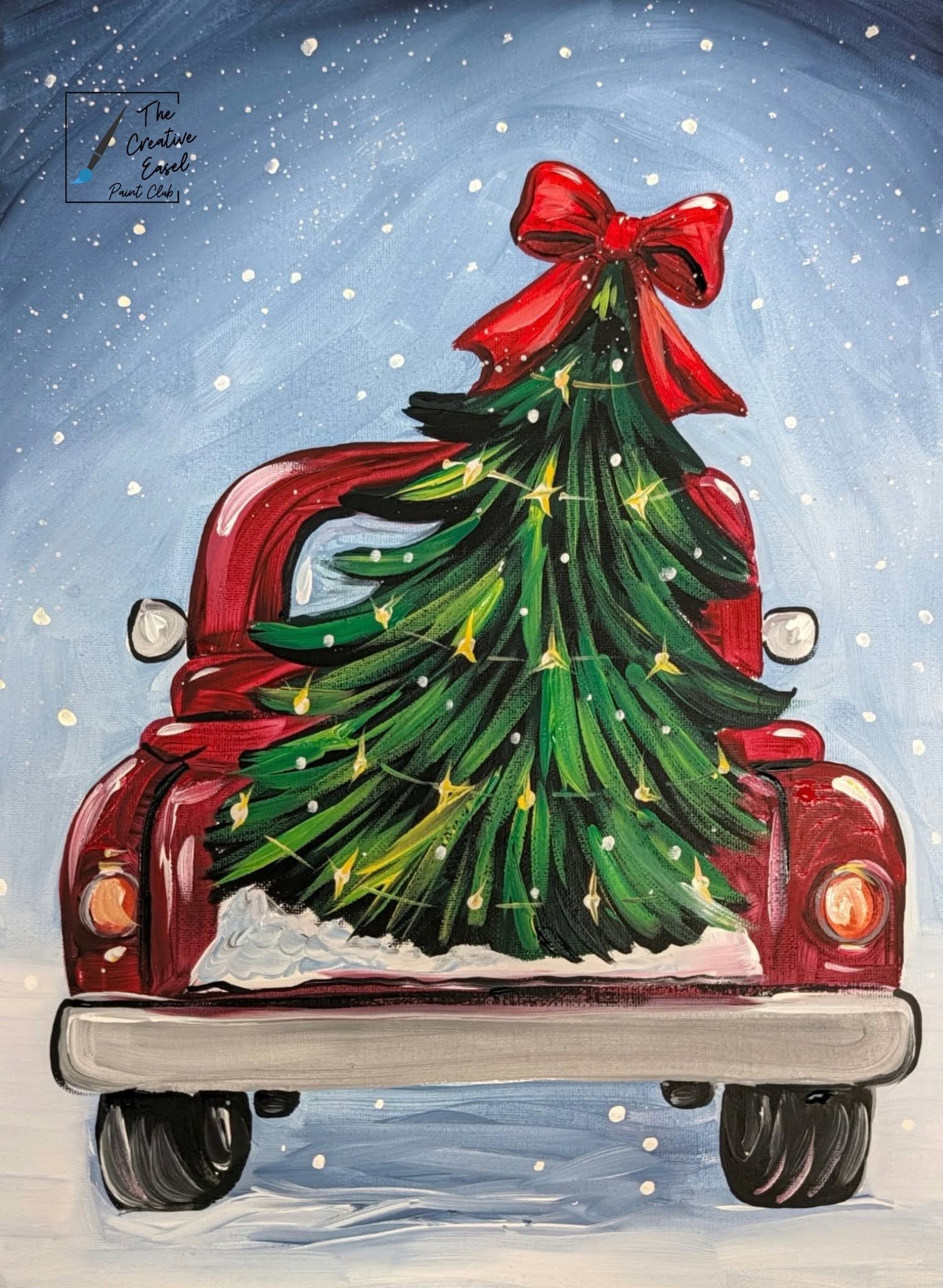 Fall Meets Christmas — Painter’s Choice! — painting option 2